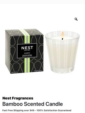 NEST Fragrances Bamboo Scented Candle. 8.1 oz